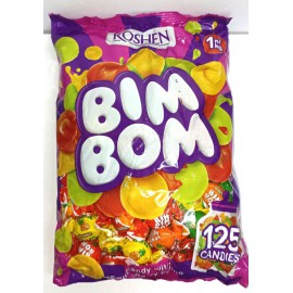 Roshen Bim Bom 1kg Gyümölcsös kemény cukor  (KB:125db)