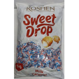Roshen Sweet Drop Milk Caramell 1kg (KB:140db) Tejes krémmel töltött kemény kemény cukorka