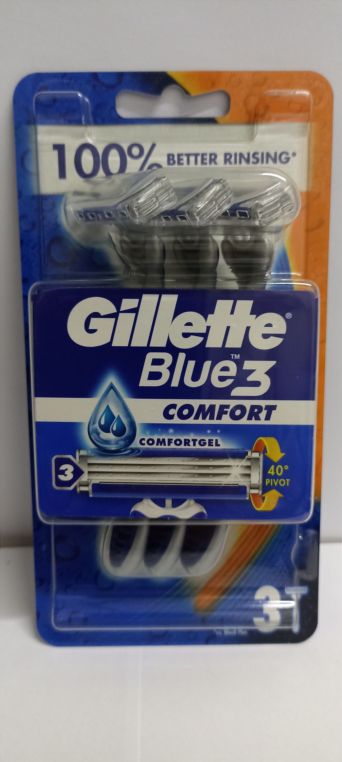 Gilette Blue 3 férfi eldobható borotva 3db